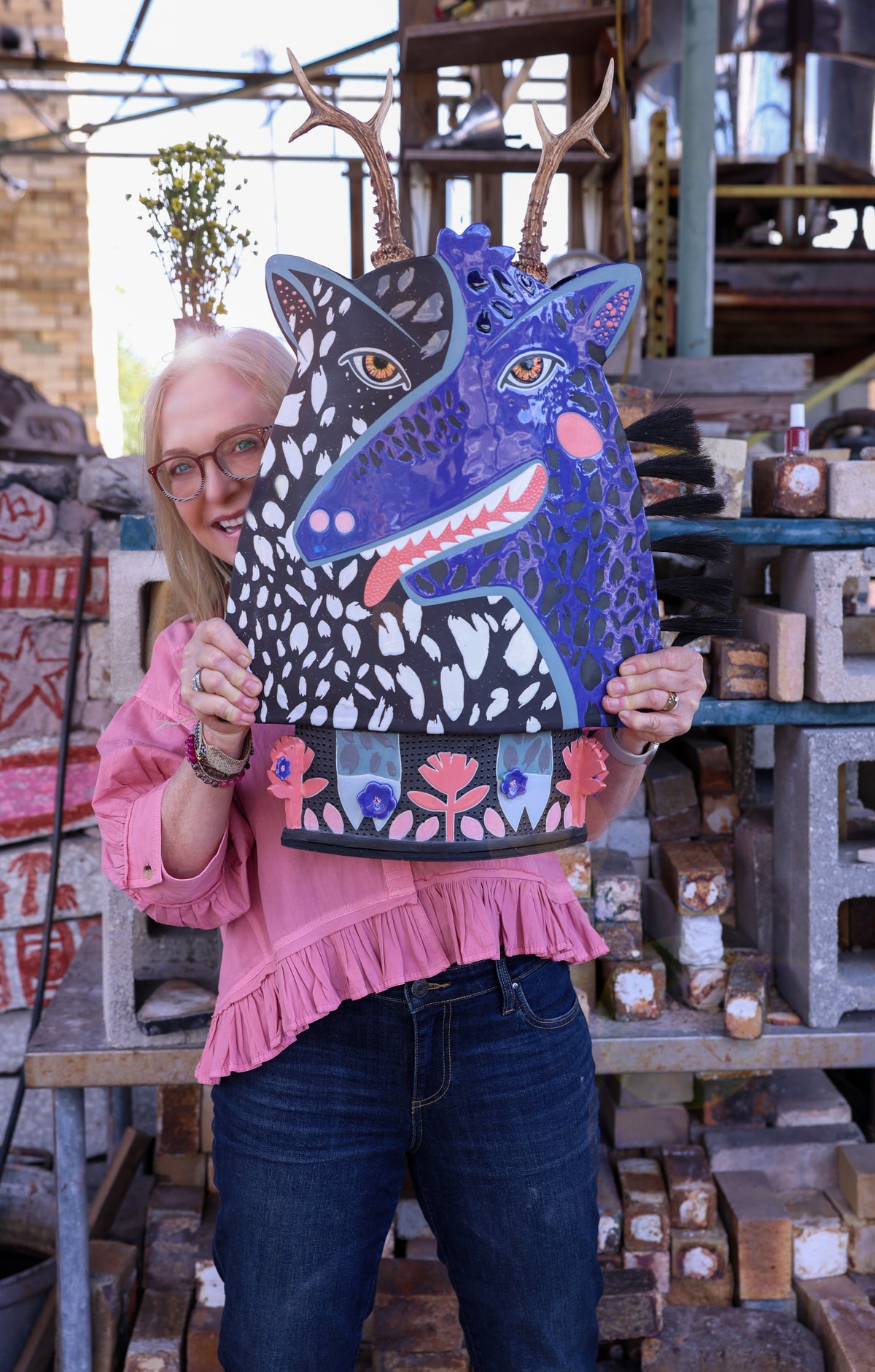 Portrait in the studio